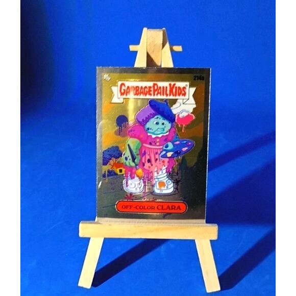 2023 Topps Garage Pail Kids Chrome Series 6 Off-Color Clara #214a - Picture 2 of 6